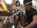 彼氏連れ素人娘をマシンバイブでこっそり攻めまくれ9