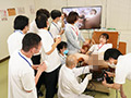 羞恥 生徒同士が男女とも全裸献体になって実技指導2022