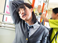 通学中の田舎J○に○制ビッグバンローター！