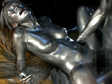 全身金箔でSEX！1