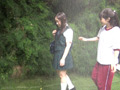 雨の日の登下校