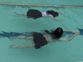 体験入部の水濡れ