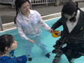 長女の癒し系授業