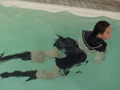 先輩と水難救助