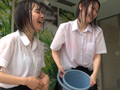 引退前の水掛・水掛けられ祭り