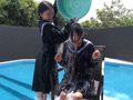 パチンコ＆紐くじ 2人の水掛祭り