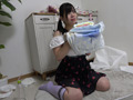 おむつ撮影の裏側／バニーガールの希和みことちゃん