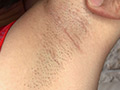 恥ずかしいのに感じちゃう敏感女子のワキの下