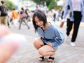 素人美少女とリモコンバイブお散歩SP