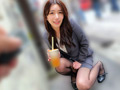 素人美少女とリモコンバイブお散歩9ー黒パンストOL編ー