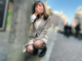 素人美少女とリモコンバイブお散歩9ー黒パンストOL編ー