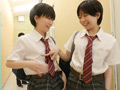 男子にバレるかな？つるぺた姉妹のなりきり健康診断