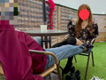 X女王様にオープンカフェで電気アンマされて逝かされた