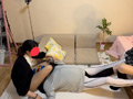 2人の地雷系長身美女達のおもちゃにされる！