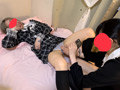 地雷系美女同士のレズ電気アンマ逝かせあい遊び