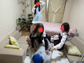 妹の目の前で電気アンマで無様に逝かされる...