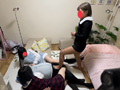 妹の目の前で電気アンマで無様に逝かされる...