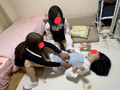 ギャル2人に押さえつけられ電気アンマ＆くすぐり地獄