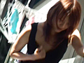 人妻洗濯物干し胸チラ○撮
