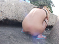 九十九里海岸岩場野ション淫撮1