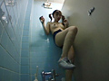 女子○生スク水トイレ指オナニー淫撮