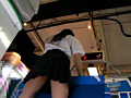 女子○生エアホッケーパンチラ逆さ撮り8