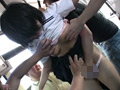 通学中の女子○生痴○バス○撮