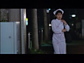 ノーパン白衣 濡れた下腹部
