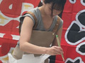 移動販売車の看板娘