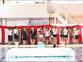 2009SOD女子社員 ポロリだらけの丸ごと下着水泳大会