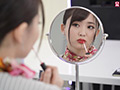 SEISHIDO 赤い口紅の美容部員のフェラごっくんサービス