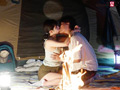 超話題のソロキャン女子に密着取材！青○セックス！！