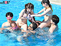 部署対抗！青空水泳大会 SOD女子社員