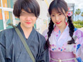 彼女さん！彼氏のチ○ポ当ててください 浴衣美少女SP