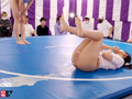はじめての牛乳浣腸相撲大会2（ガチ）。