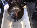 ロングヘア女子のイチゴジャムヘアトリートメント