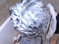 ロングヘアメイド 奉仕前のデザートヘアケア