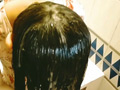 仲良しスーパーロングヘア姉妹の相互シャンプー初体験2