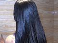 ウサ耳スーパーロングヘアちゃんの シャンプータイム