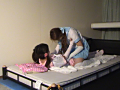 完全着衣レズ ～制服縞パン編～