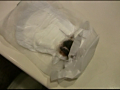 コンビニのトイレで集めたナプキン