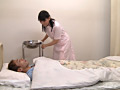 無言逆痴○ 熟女ナースが僕のチ◯ポを凝視する…