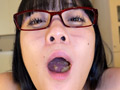 美女が揚げ餅を咀嚼！ネチョネチョぐちょぐちょの口内