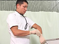 ギン起ちチンポをわざと見せたら ガチムチ看護師編