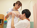 むっちり巨乳ナースたちの密着肉厚看護にフル勃起！？