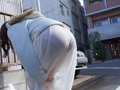 パンティラインくっきりの若妻達が見せつけ誘惑してくる