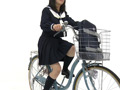 自転車のパンチラ1