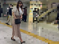 ロングヘアの清楚系美女が吐息を漏らしながら…