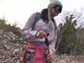 登山に来た山ガールを狙った野外白昼○○○