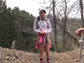 登山に来た山ガールを狙った野外白昼○○○